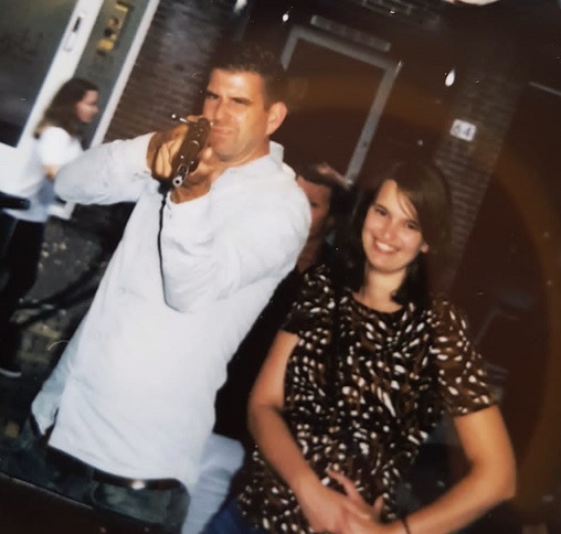 Keith en Maartje op de kermis